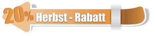 20% 20%  Herbst - Rabatt